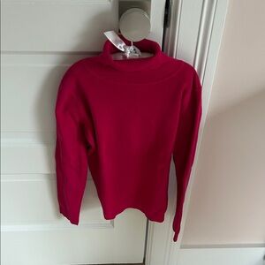 Jacadi Bright Pink Turtleneck Sweater